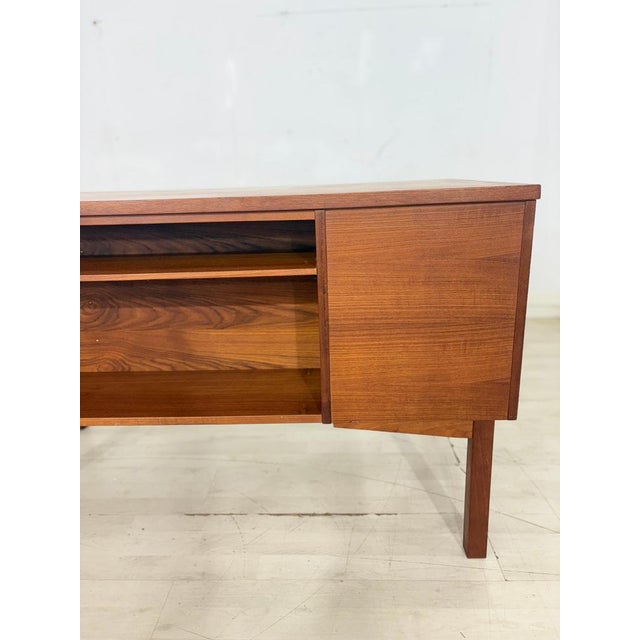Mid-Century Danish Teak Desk, 1960s For Sale - Image 16 of 17