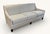 Coastal Contemporary CR Laine Ivory and Blue 3-Seat Sofa For Sale - Image 4 of 15