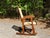 Mid 20th Century Vintage Mid Century Child Size Small Cane Rocking Chair Rocker For Sale - Image 5 of 14