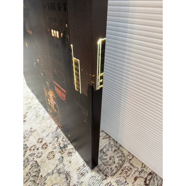 Black San Francisco Transamerica Building Stretch Canvas Photograph For Sale - Image 8 of 12