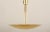 Mid-Century Modern Large Brass Uplight Dome Pendant Light by J. T. Kalmar for Kalmar, 1968 For Sale - Image 3 of 12