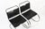 Bauhaus Mid Century Mr 10 Black Side Chairs by Mies Van Der Rohe for Knoll For Sale In Detroit - Image 6 of 14