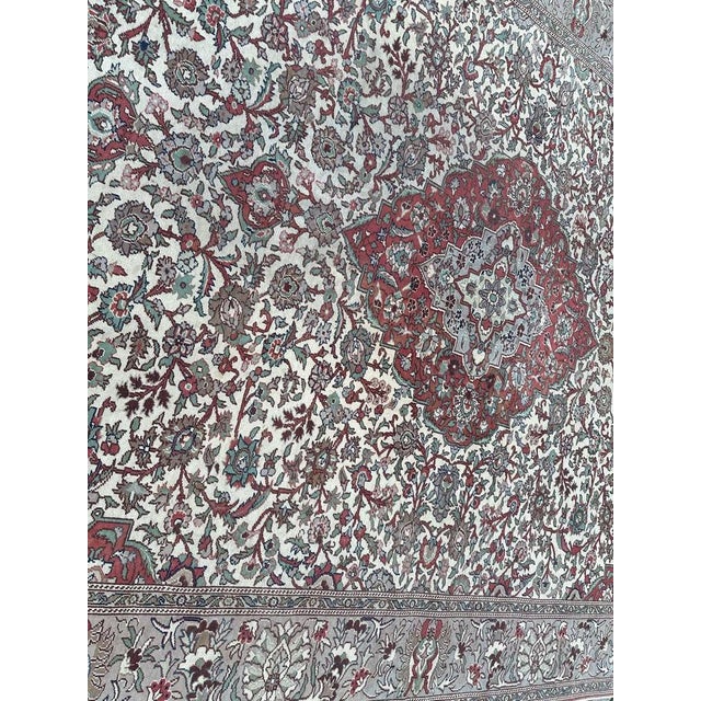 Large Vintage Turkish Kayseri Rug from Bobyrugs, 1960s For Sale - Image 10 of 18