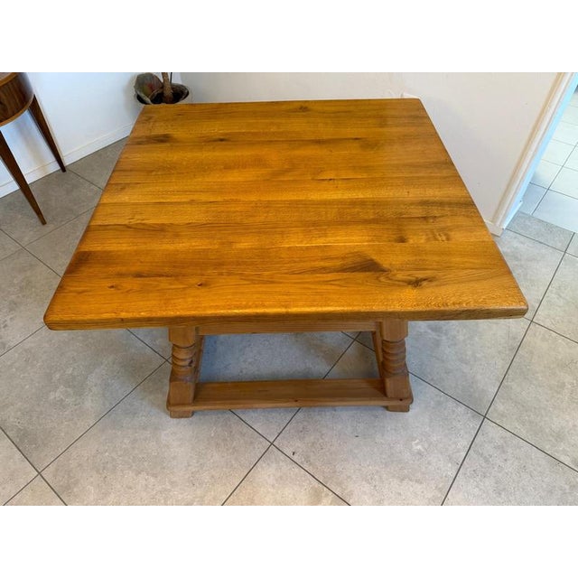 Farmhouse Dining Table in Pine For Sale - Image 12 of 14