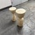 Noir Architect Side Table Style "A" + "B", Set of Two For Sale In San Francisco - Image 6 of 12
