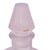 Frosted Uv Reactive Manganese Glass Perfume Bottle With Stopper For Sale - Image 9 of 12