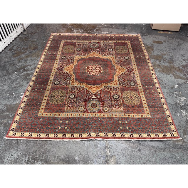 6ft 6in × 8ft 4in Gallery Ephesus Mamluk Area Rug For Sale - Image 4 of 12