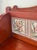Red Antique English Pine Washstand With Tile Back For Sale - Image 8 of 11
