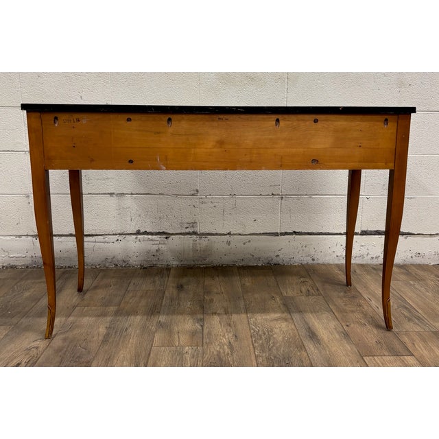 Vintage 1939 Northern Furniture Co Art Deco American Federal Style Writing Desk For Sale - Image 10 of 12