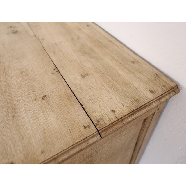 Antique German Baroque Bleached Oak Chest of Drawers, 1700s For Sale - Image 18 of 18