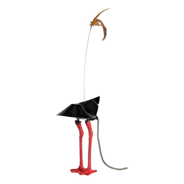 Vintage Bibibibi Table Lamp by Ingo Maurer, 1980s For Sale