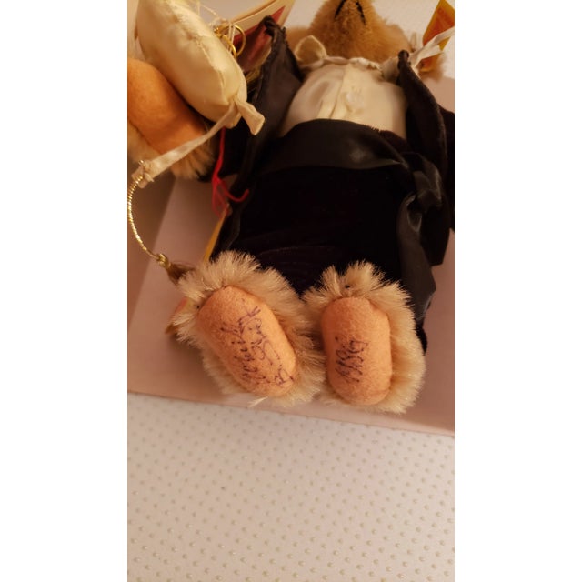 Late 20th Century Steiff Collectible Teddy Bear- Ring Bearer For Sale - Image 10 of 10