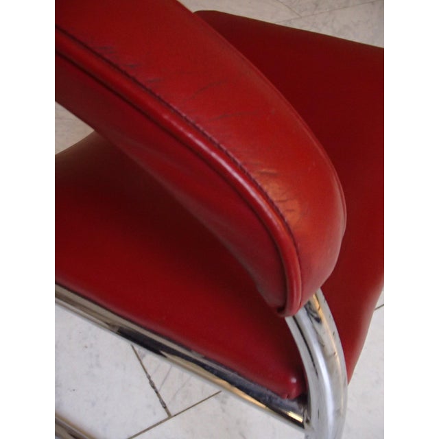 Dining Table and Armchairs from PEL, 1930s, Set of 7 For Sale - Image 12 of 18