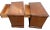 1980s 1980s Drexel Heritage Laureate Nightstands End Tables Double Door Cabinet, Drawer Pair For Sale - Image 5 of 13