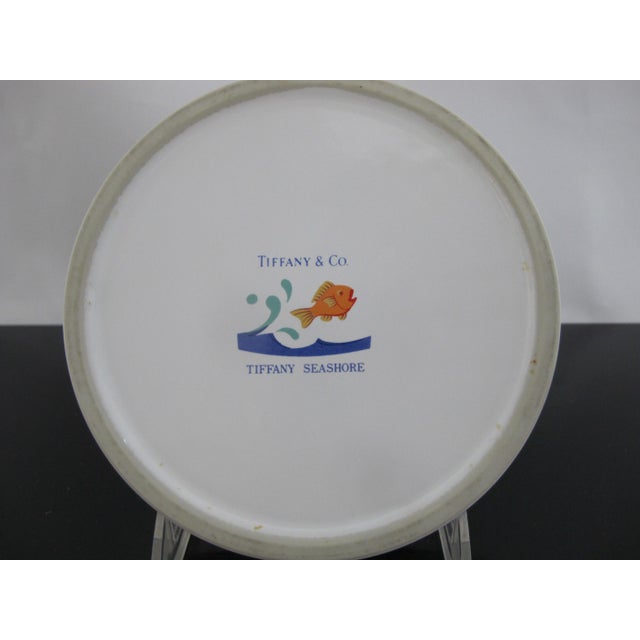Tiffany & Co Seashore Child's Bowl Plate & Cup Coastal Set of 3 For Sale - Image 13 of 13