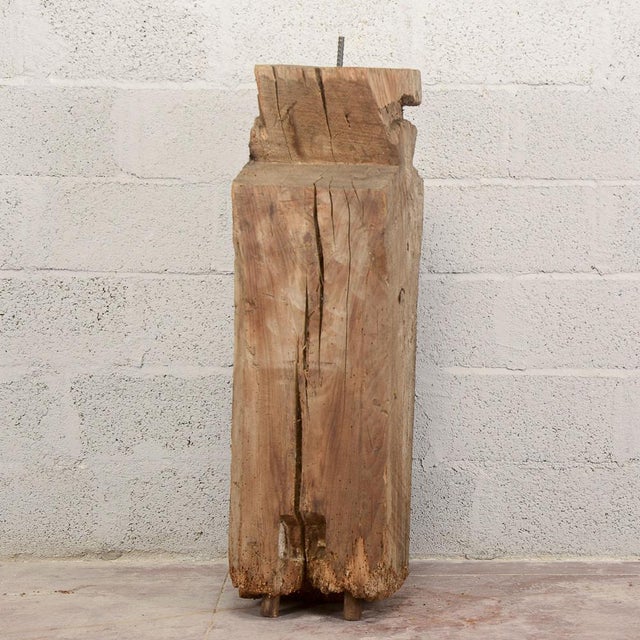 Column, Pedestal, Beam, and Decorative Base for a Statue For Sale - Image 4 of 9