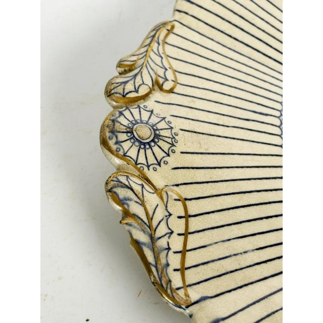 Vintage Ceramic Plates, France, Set of 2 For Sale - Image 11 of 15