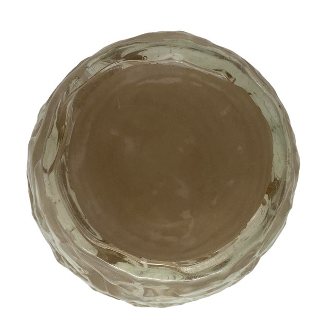 1930’s Art Deco Phoenix Consolidated Glass Vase Dogwood Flowers Design For Sale - Image 9 of 12