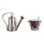 Godinger Silver Plate Garden Pail and Watering Can Shakers, Pair For Sale