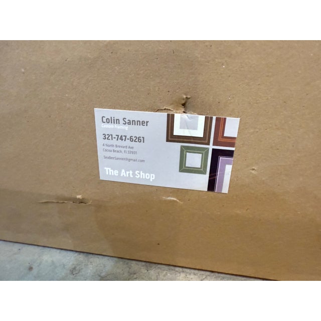 Original Bushman Dog Portrait, Framed, 1989 For Sale In Charleston - Image 6 of 10