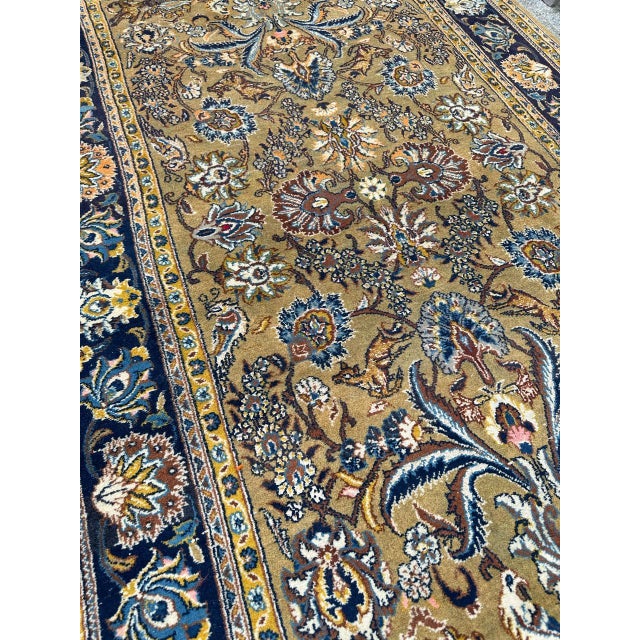 Mid-Century Kashan Rug, 1960s For Sale - Image 9 of 18