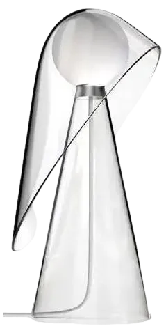 Mademoiselle Transparent Table Lamp by Mason Editions