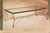 Minton Spindell 'Durant' Glass Top Iron Coffee Table For Sale - Image 16 of 18