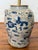 Chinoiserie Hand Painted Ceramic Ginger Jar Lamp With Blue Dragons For Sale In Nashville - Image 6 of 8