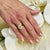 Traditional Natural Emerald Diamond Ring 14K Y Gold 1.74 TCW Certified, Size 6.75 For Sale - Image 3 of 12