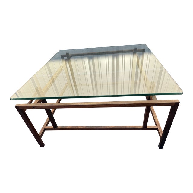 1970s Danish Komfort Coffee Table and 2 End Tables a Set For Sale