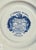 American Vintage Liberty Blue Monticello Plates – Staffordshire Ironstone, Americana Transferware, Bicentennial Era - Set of 7 For Sale - Image 3 of 5