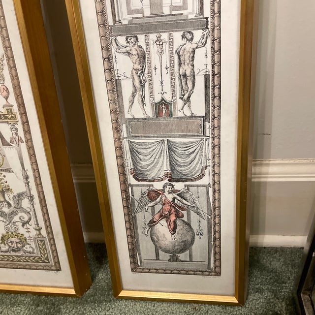 Early 20th Century Neoclassical Engravings - A Pair For Sale - Image 5 of 10