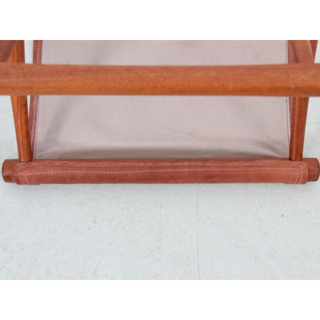 Mid-Century Danish Folding Stool in Teak, 1960s For Sale - Image 9 of 11