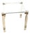 Acrylic Glass Table, 1980s For Sale