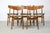 Vintage Danish Dining Chairs in Teak, 1960s, Set of 5 For Sale - Image 3 of 13