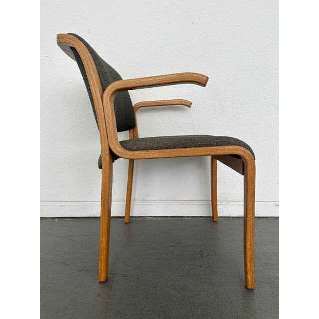 Mid-Century Modern Vintage Thonet Bentwood Arm Chair For Sale - Image 3 of 10