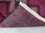 Ruby Red 1990s Hand Knotted Vintage Belouch Tribal Rug For Sale - Image 8 of 8