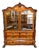 19th Century Dutch Marquetry Inlaid Walnut Cabinet For Sale