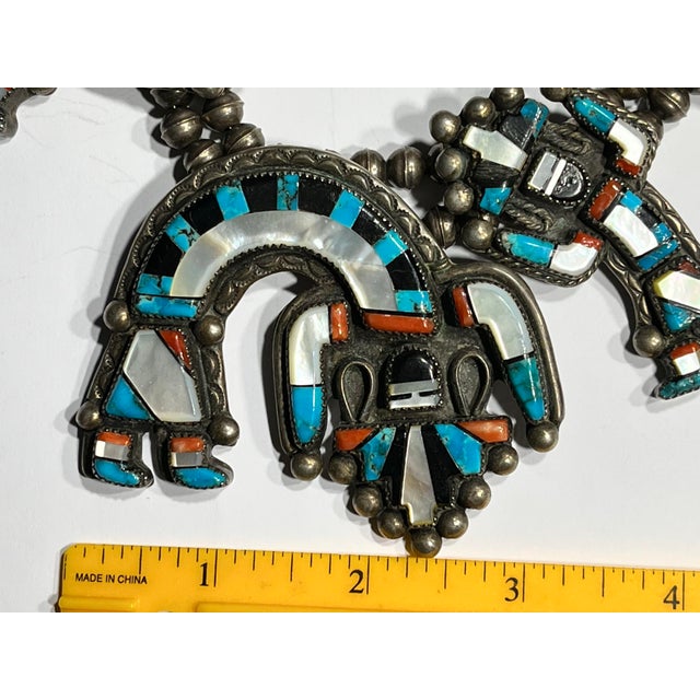 1960s Gilbert Ortega Shop Rainbow Man Zuni Squash For Sale - Image 10 of 10