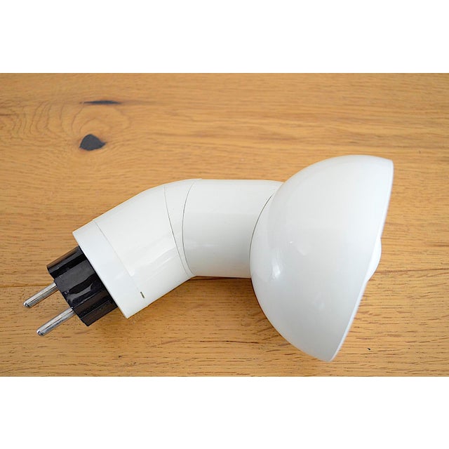White Pop Art Lamp by Bendt Hansen for Brillant Leuchten, 1970s For Sale - Image 8 of 8