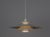 Vintage Danish Donau Pendant Lamp by Kurt Wiborg for Jeka, 1980s For Sale - Image 3 of 13
