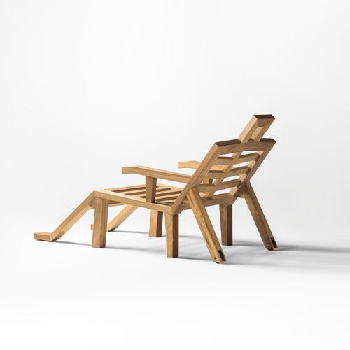 Portlligat Wood Sculpture Sunbed by Salvador Dali, 2019 For Sale - Image 4 of 10