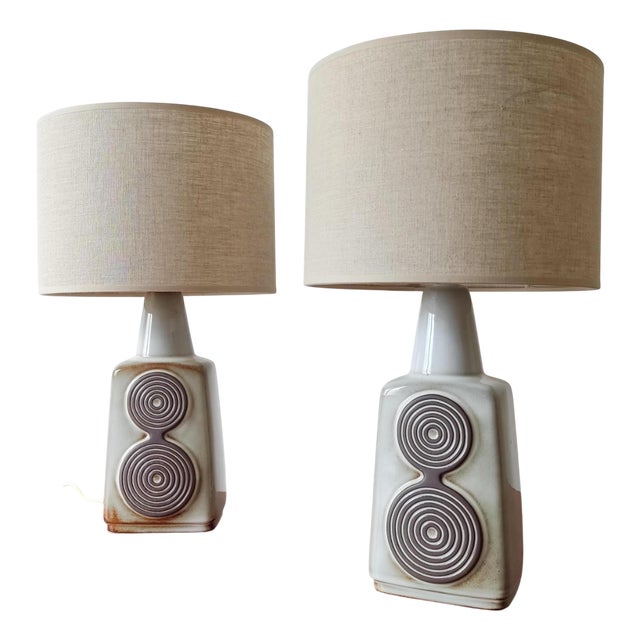 Vintage Danish Lamps from Soholm, 1960s, Set of 2 For Sale