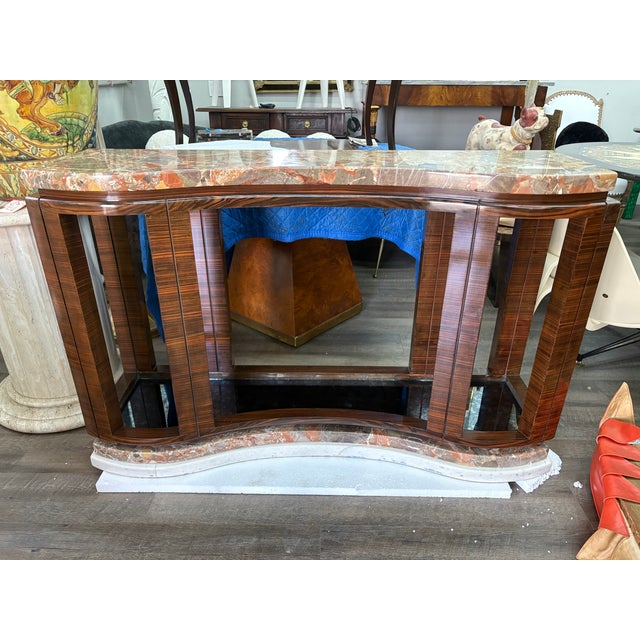 1950s 1950s Italian Modern Console Table Designed by Osvaldo Borsani For Sale - Image 5 of 14