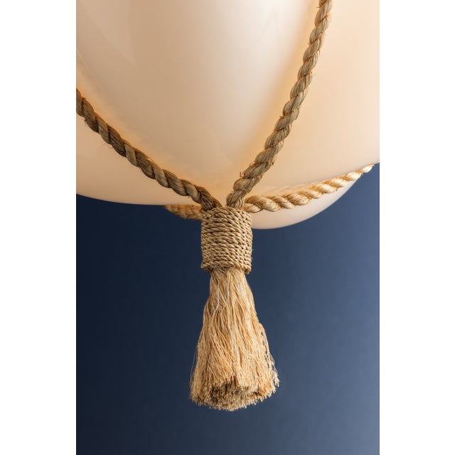 Hudson Valley Lighting Amberley 20 in. 1 Light Pendant in Vintage Gold Leaf Finish For Sale - Image 10 of 11