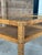 Contemporary Vintage Organic Modern Rattan & Cane Side Tables With Glass Tops – Pair For Sale - Image 3 of 12