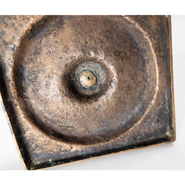 17th or 18th Century Spanish or Spanish Colonial Bronze Candlestick For Sale - Image 12 of 12