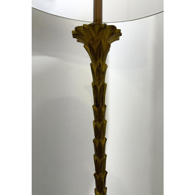 Mid-Century Brass Floor Lamp from Maison Baguès, 1950s For Sale - Image 3 of 7