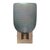 Modern Modern Venetian Glass Sconces, Blue Iridescent, Murano, Italy For Sale - Image 3 of 9