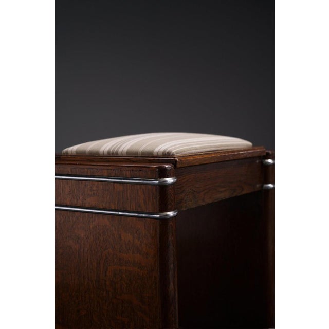 Art Deco Stool, 1930s For Sale - Image 12 of 17